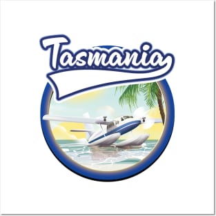 Tasmania travel logo Posters and Art